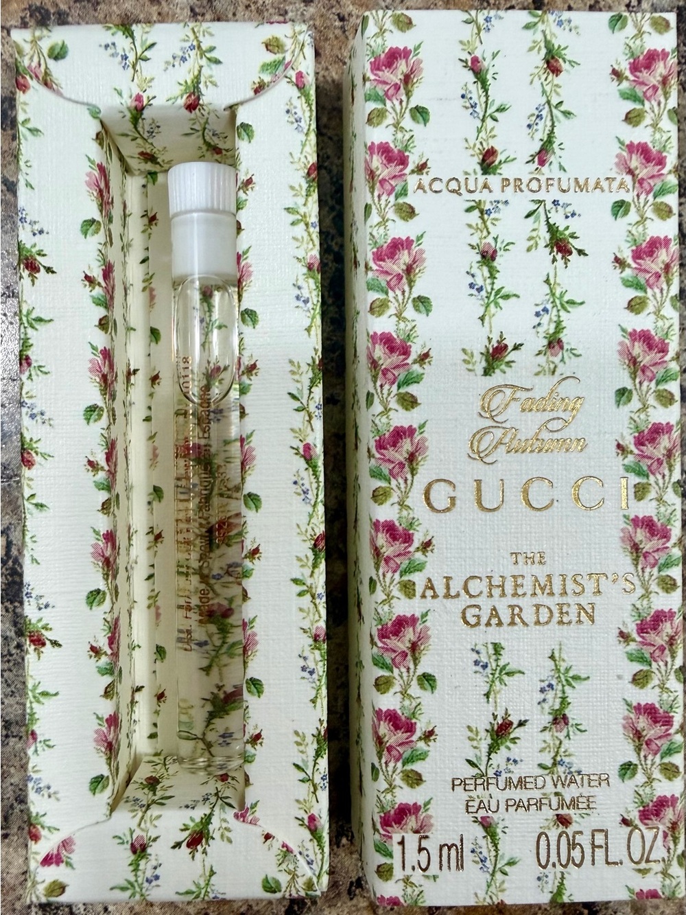 Gucci sample perfume